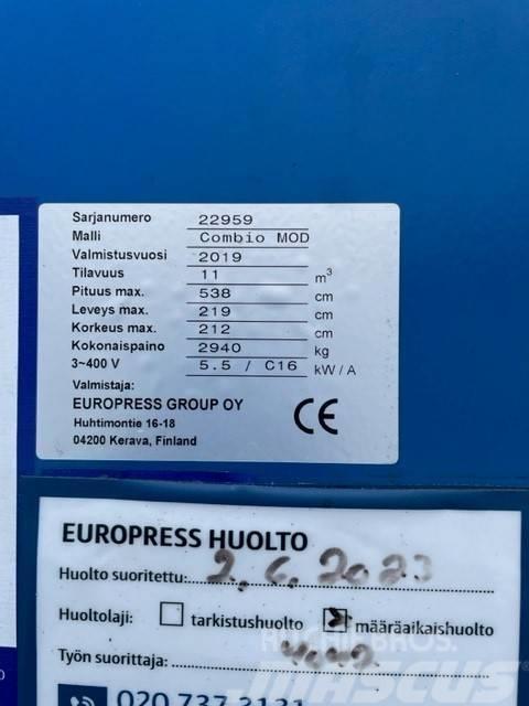 Europress Combio MOD 10 Afvalcompressors