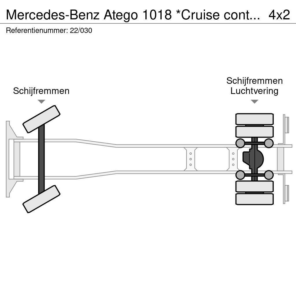 Mercedes-Benz Atego 1018 *Cruise control*Airco*Achteruitrijcamer Dieren transport