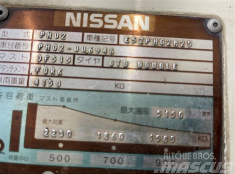 Nissan NP50 Heftrucks overige