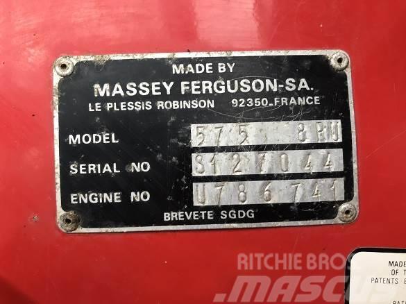  MASSEY FERGUSON-SA 575 FWD CW LOADER Anders