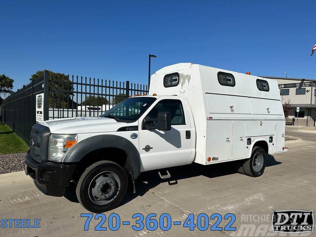 Ford F450 11' Enclosed Service / Utility Truck Sleepwagens