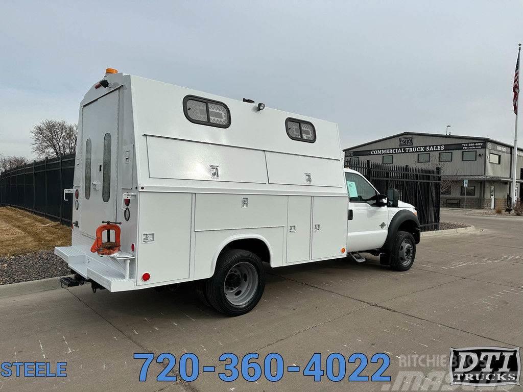 Ford F450 11' Enclosed Service/ Utility Truck Sleepwagens