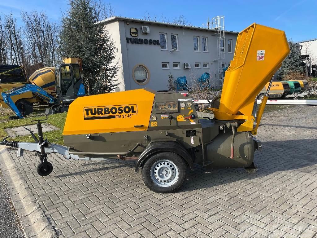Turbosol Estrichpumpa TM 27-45 DCB/T Betonpomptrucks