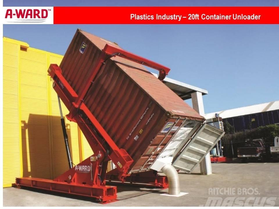 A-Ward Container UNLOADER - Unloading of bulk material Havenmachines