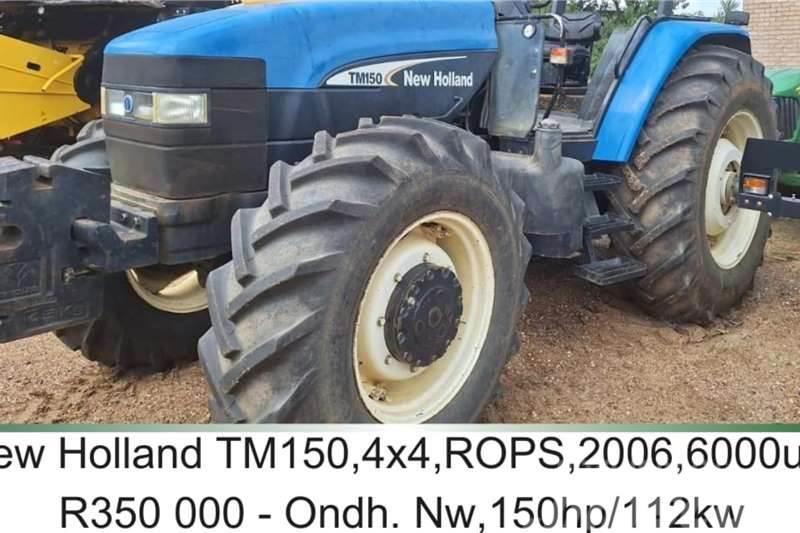 New Holland TM 150 - ROPS - 150hp / 112kw Tractoren
