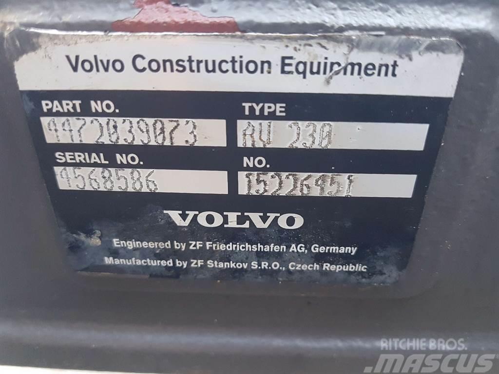 Volvo L30G-VOE15226451-ZF AV-230-Axle/Achse/As Assen