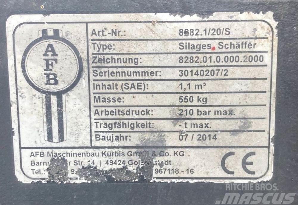 Schäffer Greifschaufel 2m Overige accessoires voor tractoren