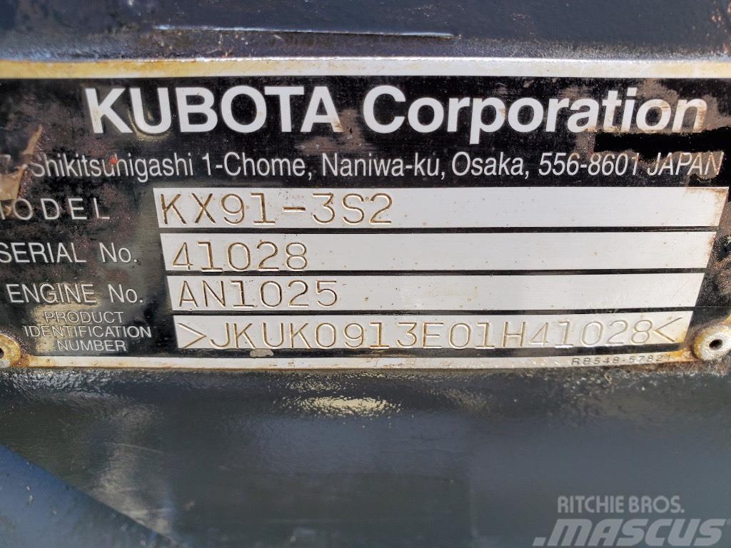 Kubota KX 91-3 S2 Minigraafmachines < 7t