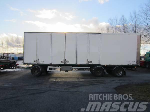 Närko TP3L-UKRV18-300 Gesloten opbouw trailers