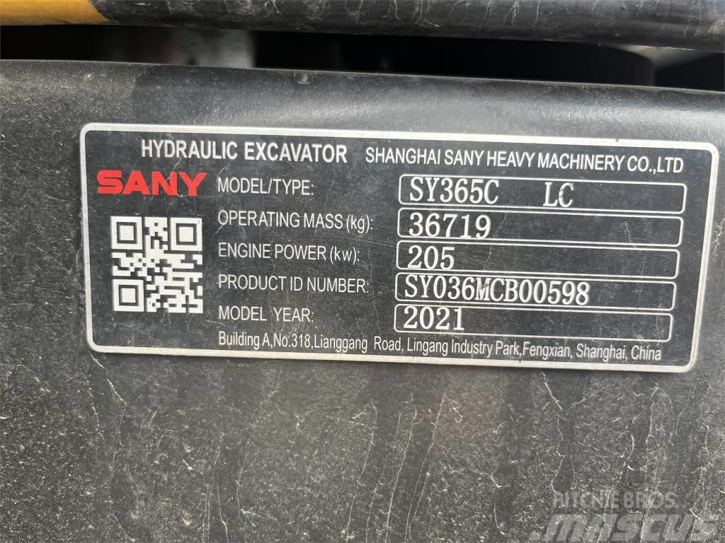 Sany SY365C Rupsgraafmachines
