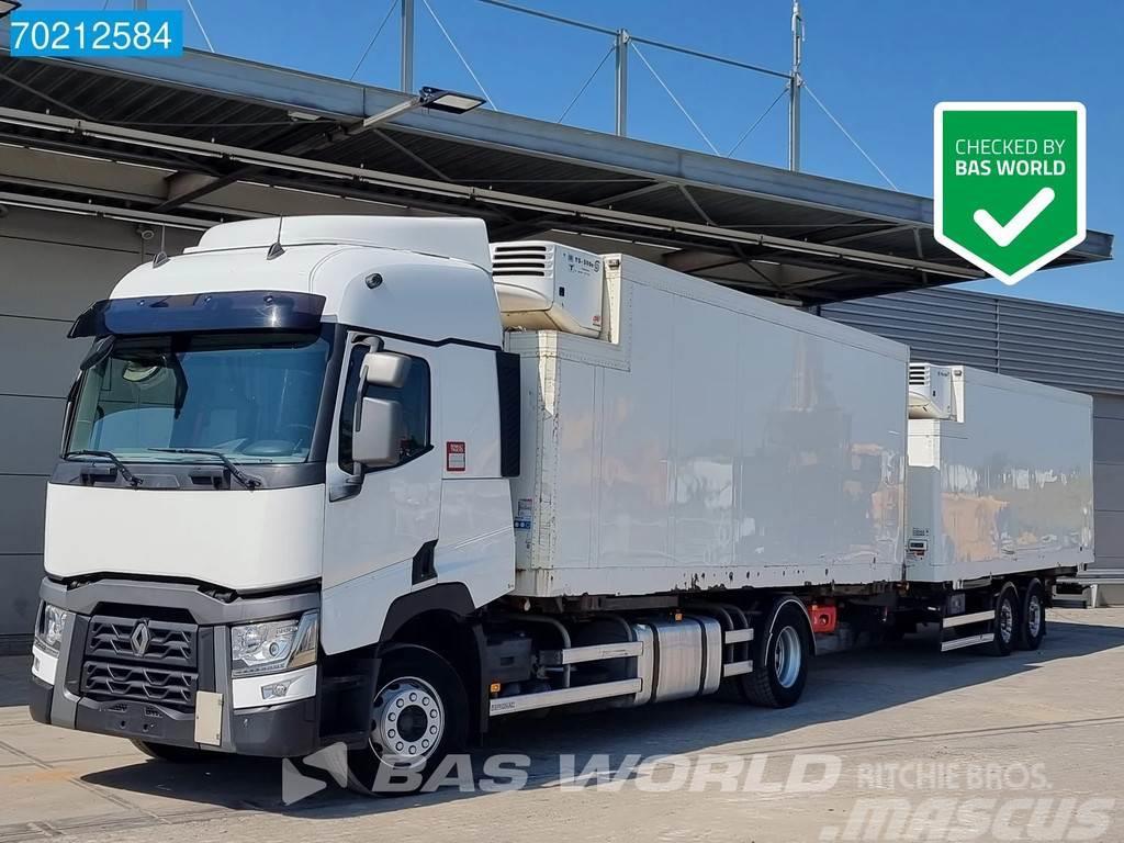 Renault T 460 4X2 BDF combi SleeperCab Thermoking TS-500 E Containertrucks met kabelsysteem