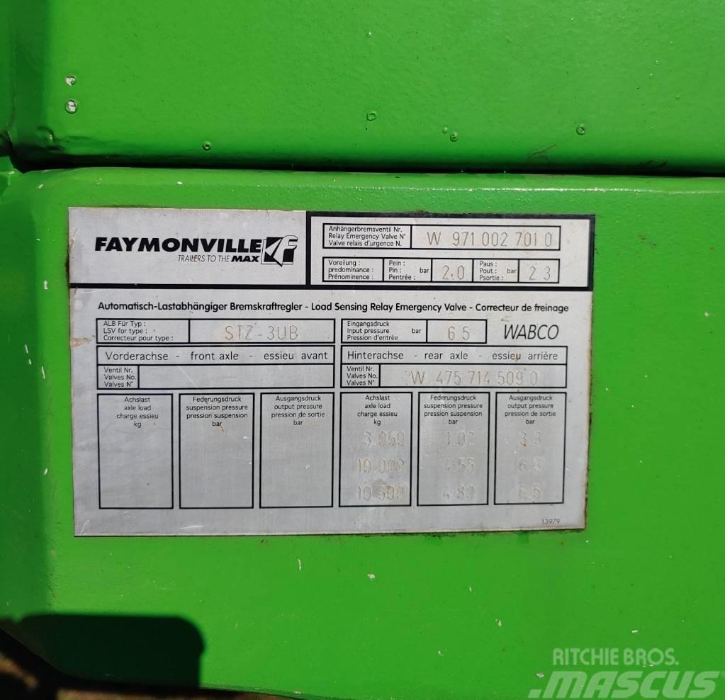 Faymonville STZ-3UB Sattelauflieger Diepladers