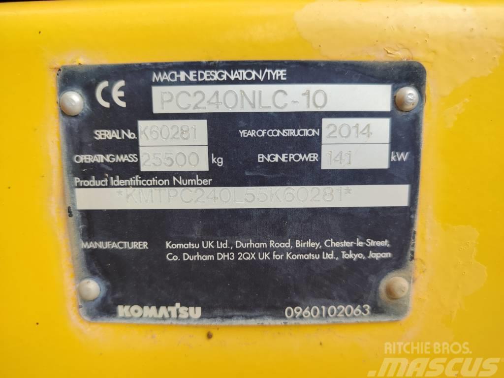 Komatsu PC 240 NLC-10 Rupsgraafmachines