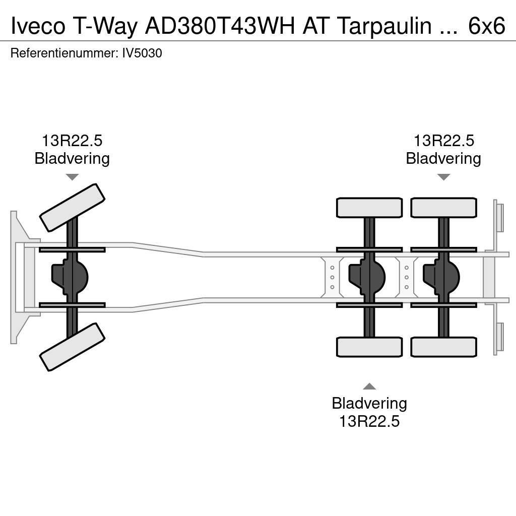 Iveco T-Way AD380T43WH AT Tarpaulin / Canvas Box Truck ( Schuifzeilopbouw