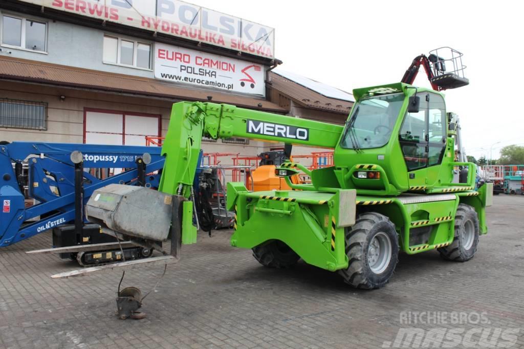 Merlo Roto 38.16 S - 16 m / winch / telehandler / mrt Verreikers