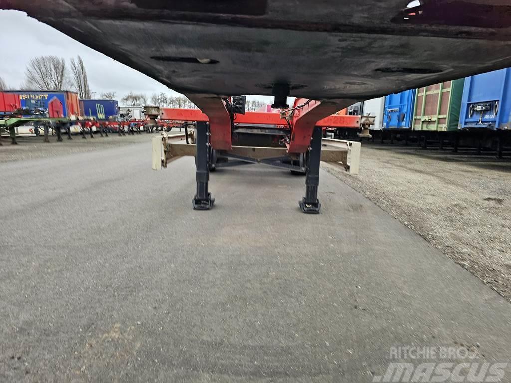 Krone SD 27 | 3 axle container chassis | 4740 kg | Saf D Containerchassis