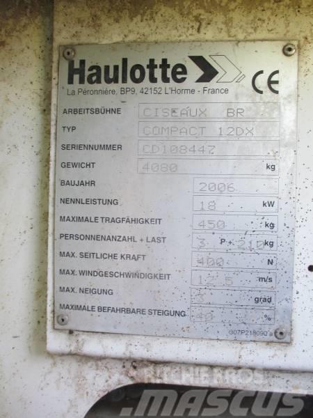 Haulotte Compact 12 DX Schaarhoogwerkers