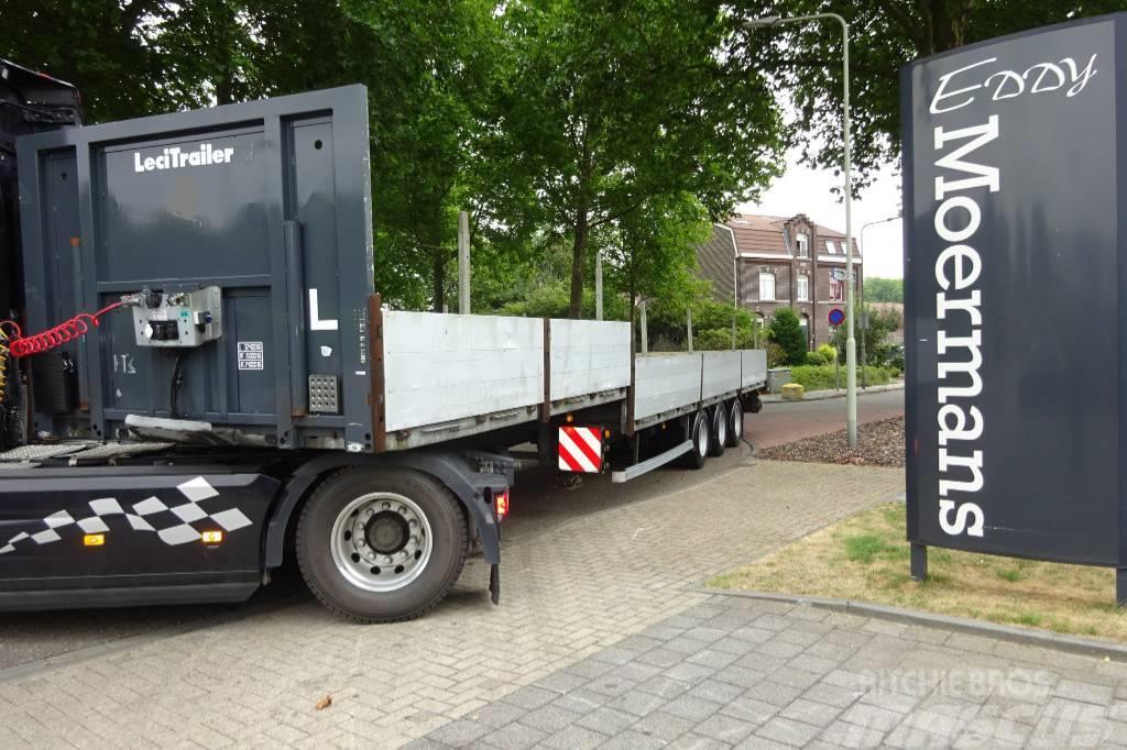 Lecitrailer E3 Semie Lowloader With Sidebords Diepladers