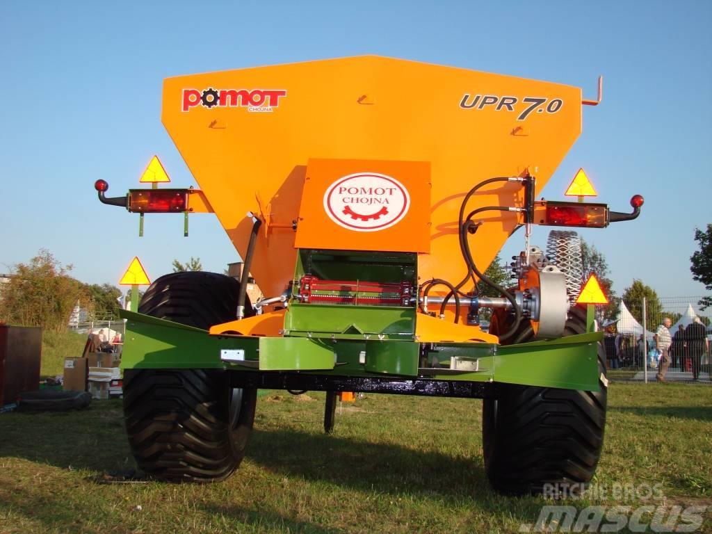 Pomot UPR 7 T fertilizer and lime spreader Kunstmeststrooiers