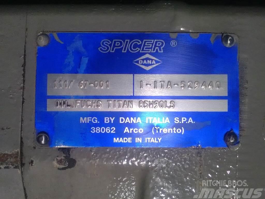 Spicer Dana 111/67-001 - Atlas 75 S - Axle Assen