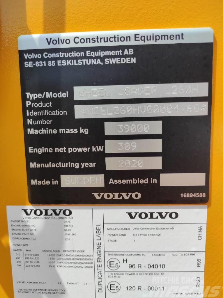 Volvo Wheel Loader L260H Wielladers