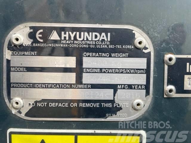 Hyundai 55W-9R Wielgraafmachines
