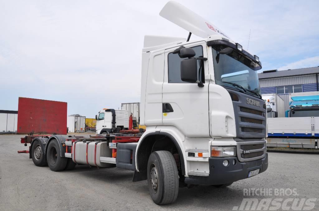 Scania G440 LB6X2*4HNB Chassis met cabine