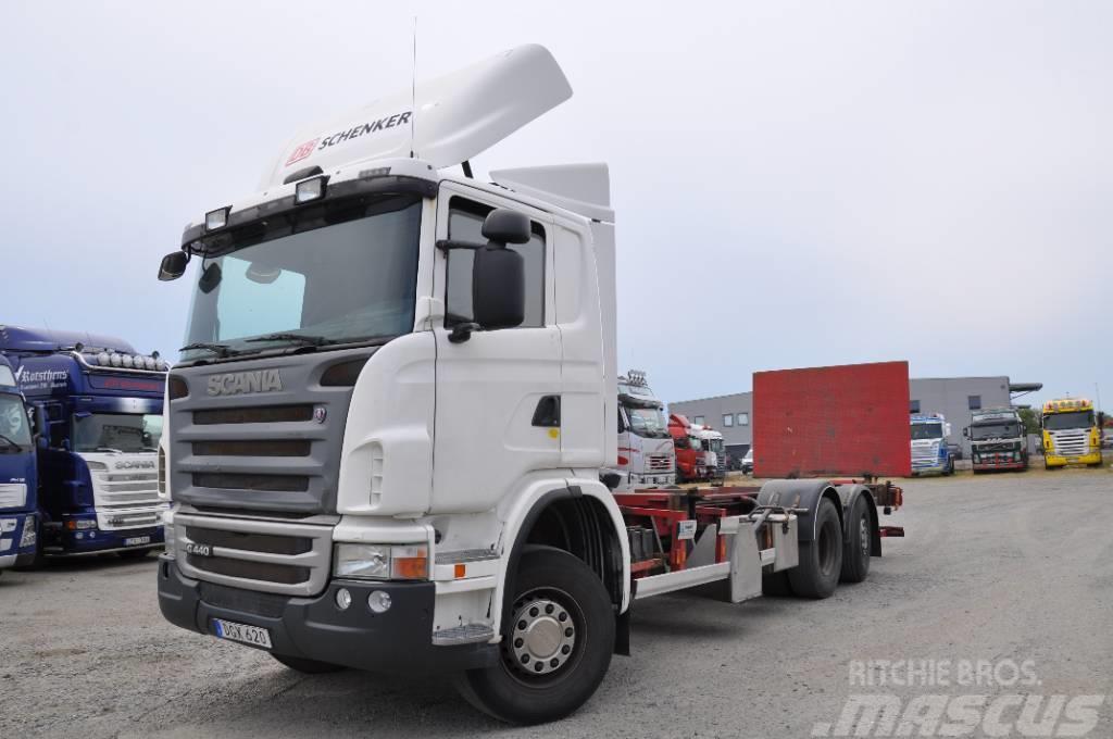 Scania G440 LB6X2*4HNB Chassis met cabine