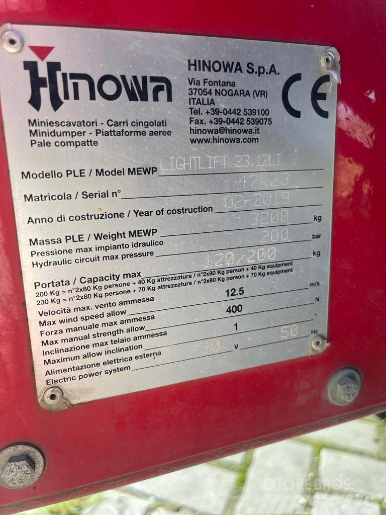 Hinowa Lightlift 23.12 Knikarmhoogwerkers