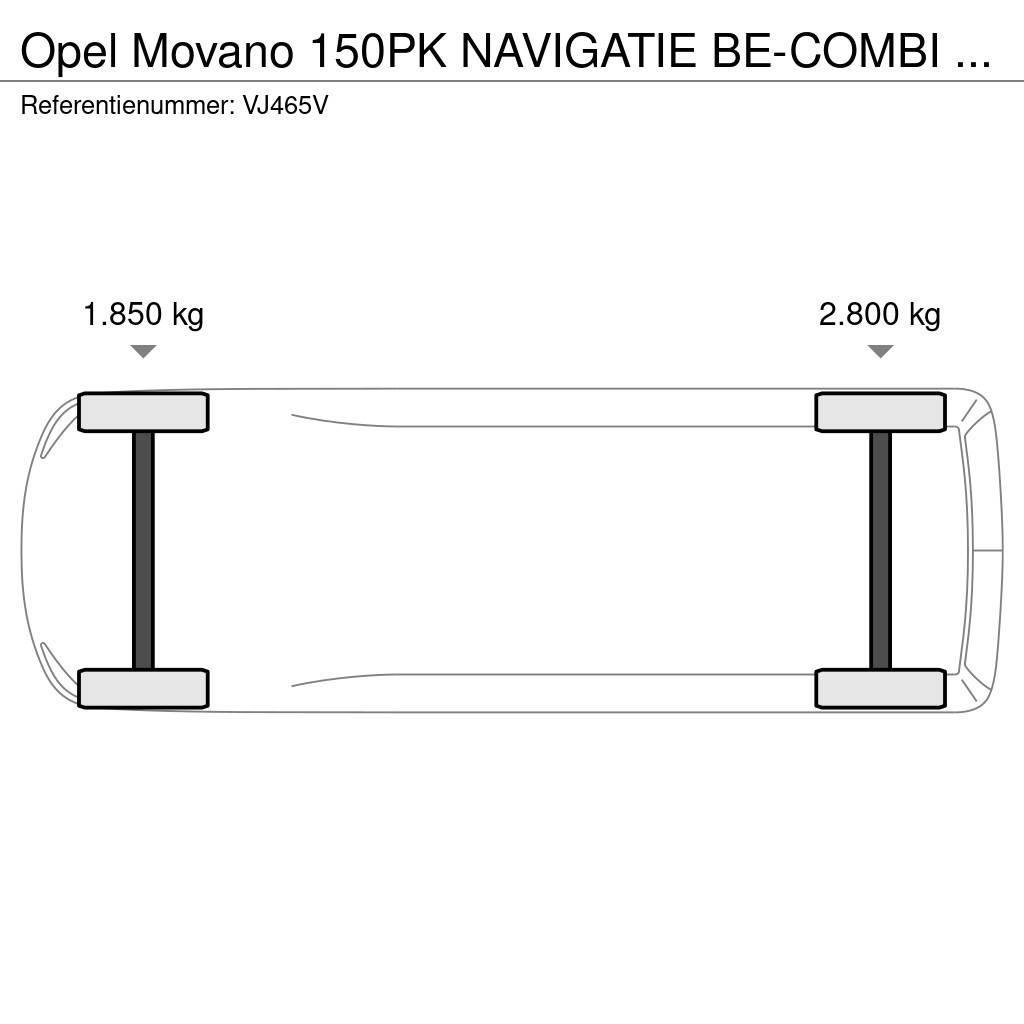 Opel Movano 150PK NAVIGATIE BE-COMBI LOADCAP 3-TON Anders
