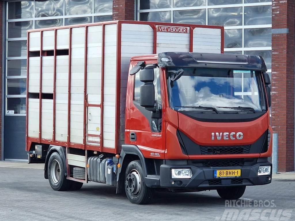 Iveco Eurocargo Livestock - Euro 6 - Low KM - Manual gea Dieren transport