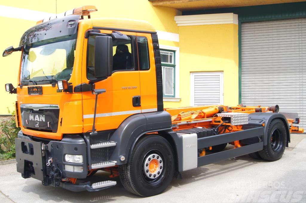 MAN TGS 18.320 BL 4x2/HYVALIFT/Euro 5 EEV/Winterdienst Vrachtwagen met containersysteem