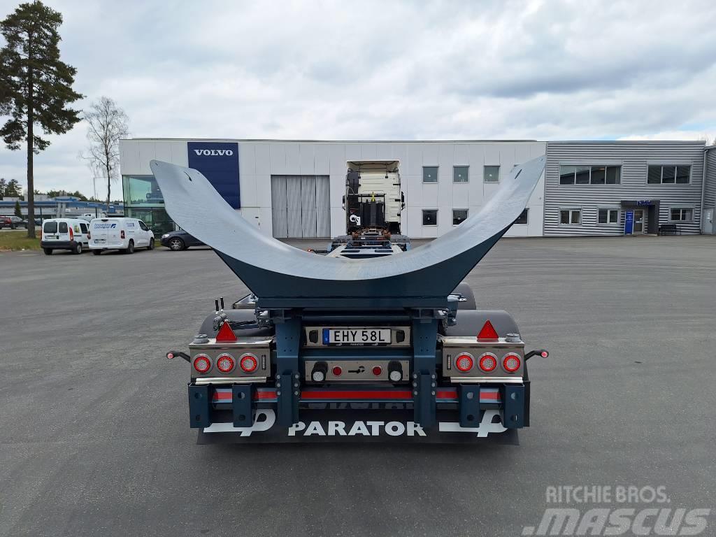Parator 3-axl Lastväxlarsläp med tipp Wissellaadbak