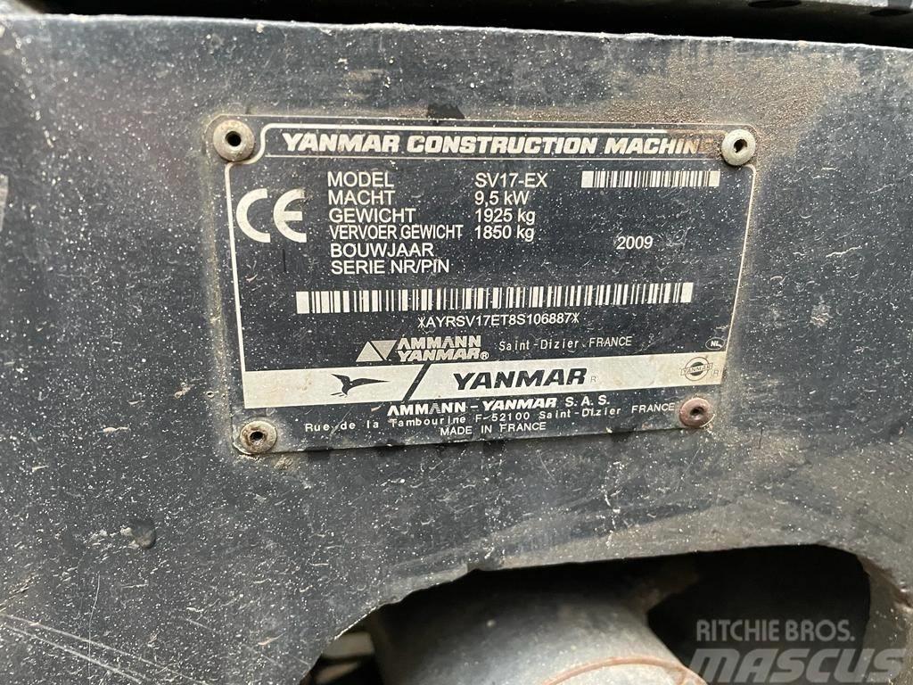 Yanmar SV 17 EX Minigraafmachines < 7t