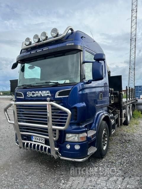Scania R500 6X2 LB6X2 HSZ Vrachtwagen met containersysteem