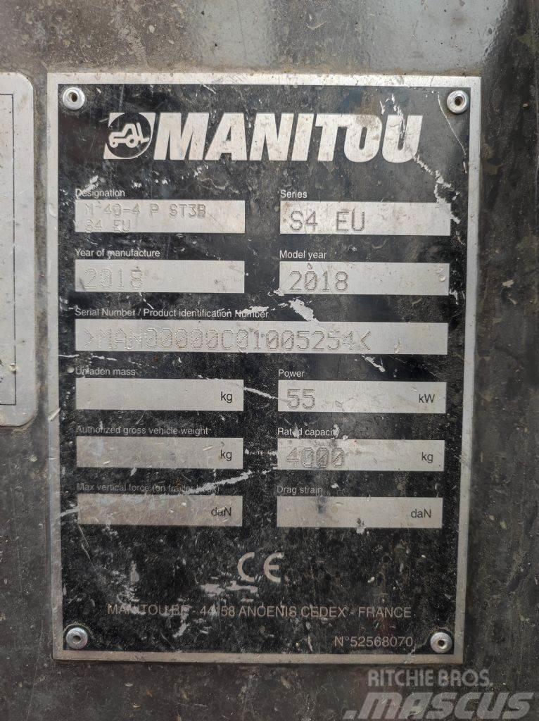 Manitou M 40.4 Vorkheftruck voor zwaar terrein