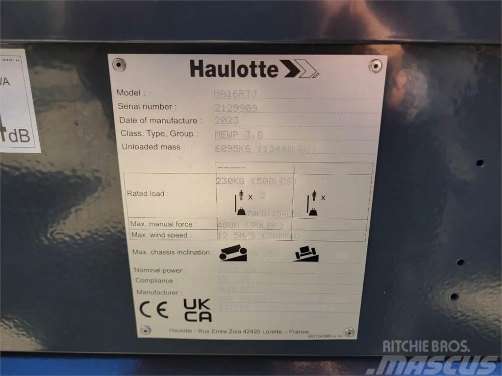Haulotte HA16RTJ Valid Inspection, *Guarantee! Diesel, 4x4 Knikarmhoogwerkers