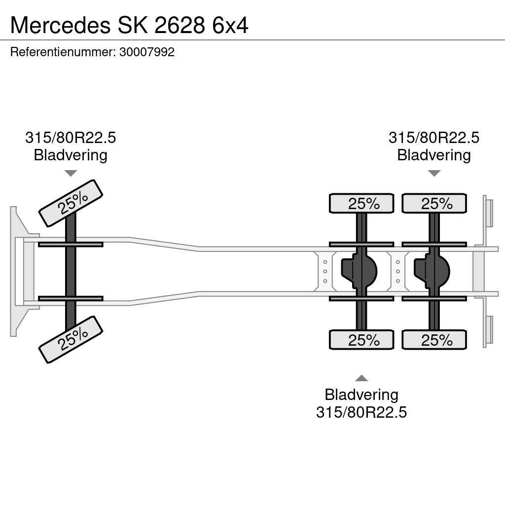 Mercedes-Benz SK 2628 6x4 Kipper