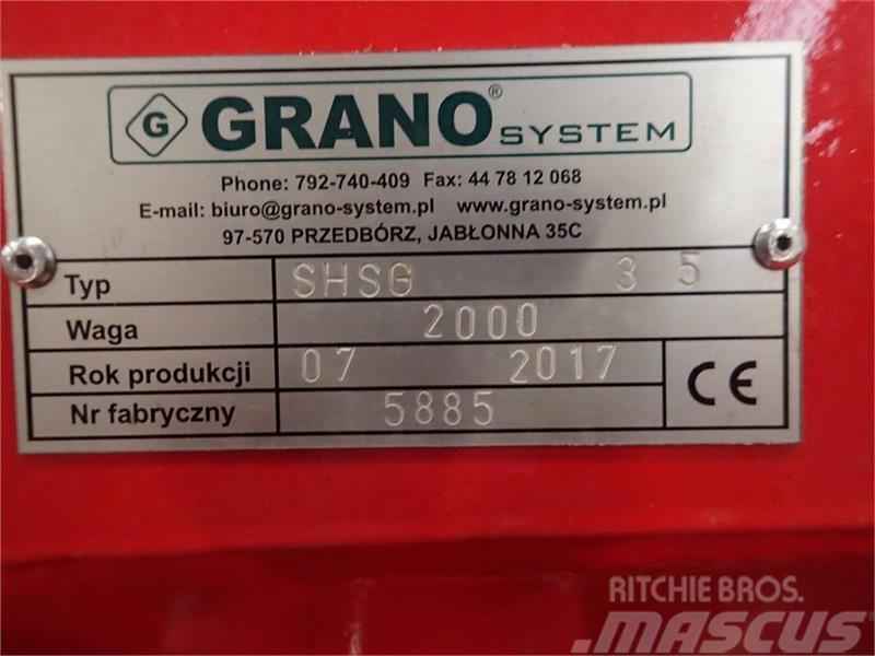  Grano  EAT GRANO 3,5m Schijveneggen