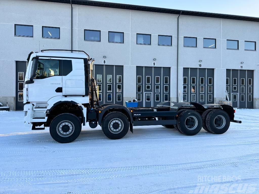 MAN TGS 41.520 8x4 BB/3205 Chassis met cabine