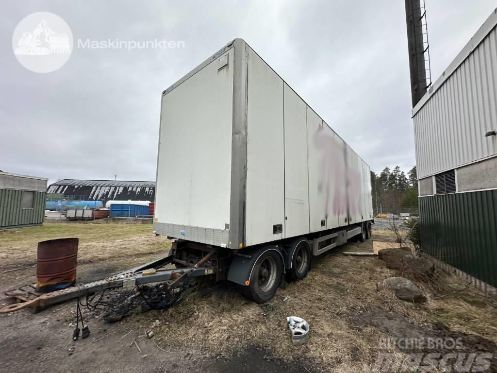 Närko D4HB11L61 Gesloten opbouw trailers