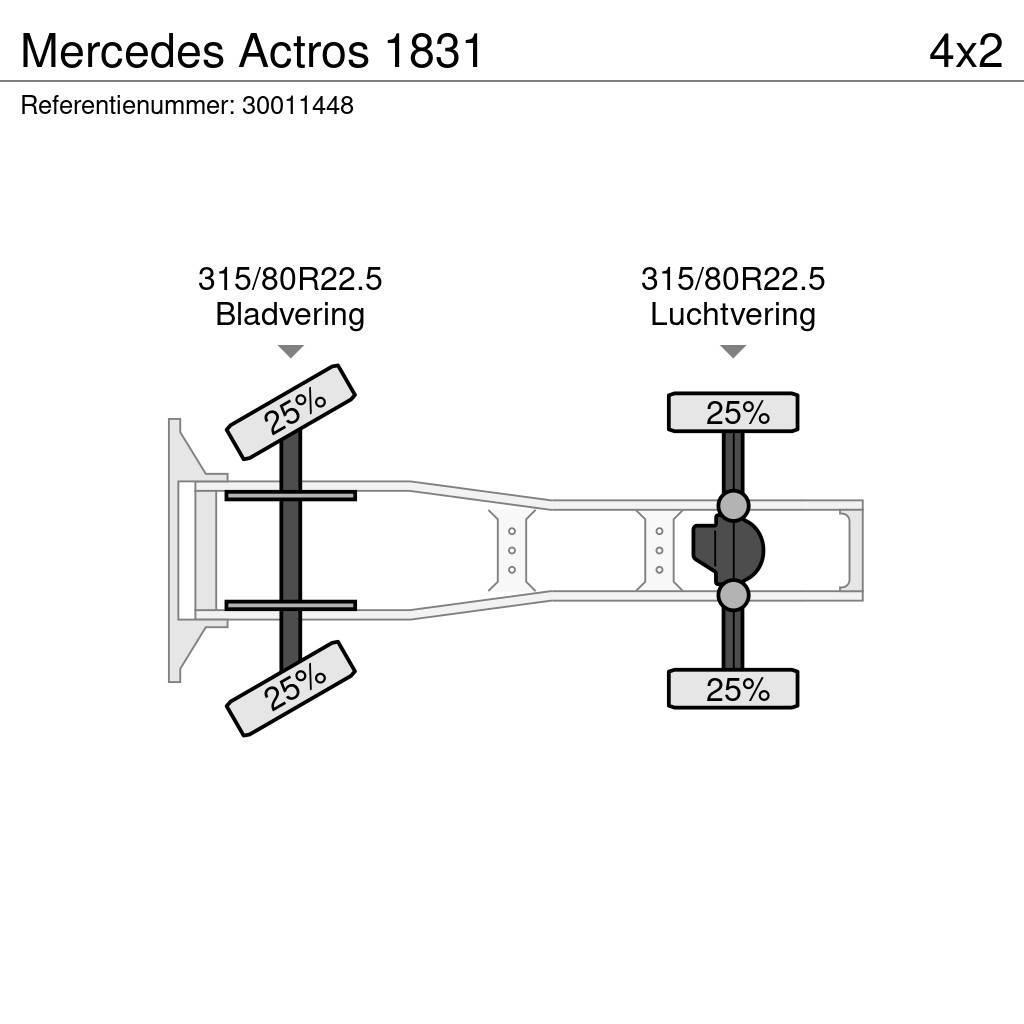 Mercedes-Benz Actros 1831 Trekkers