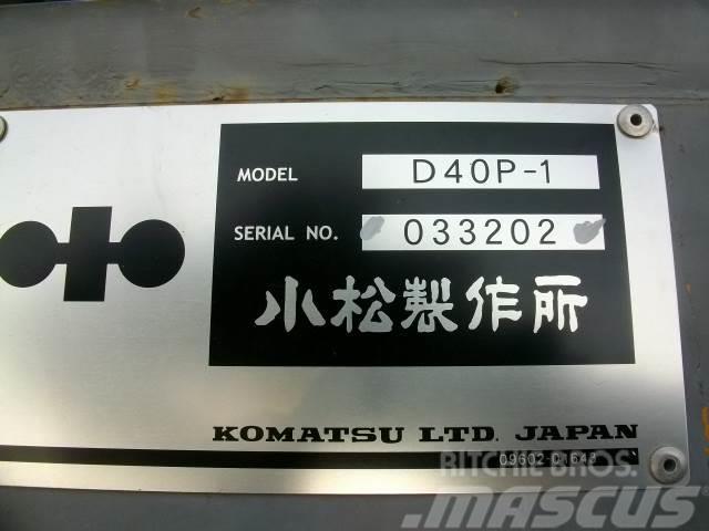 Komatsu D 40 P Rupsdozers