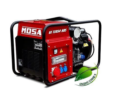 Mosa Stromerzeuger GE 13054 HBS | 13 kVA / 400V / 18.7A Benzine generatoren
