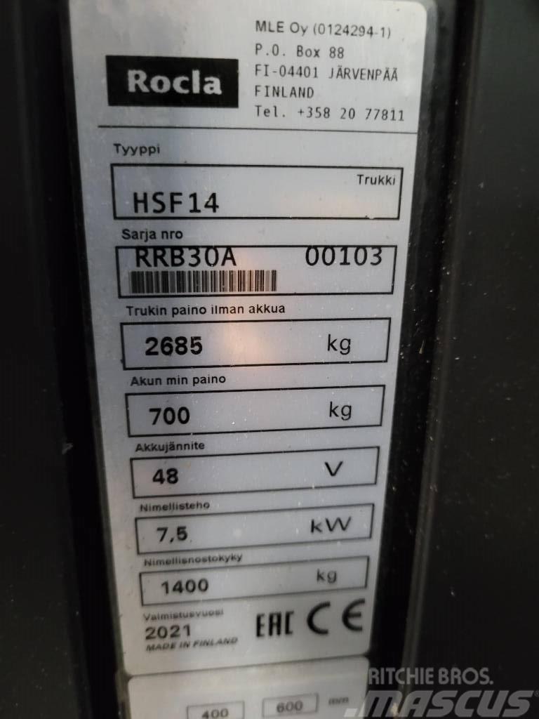 Rocla HSF14 Reachtruck voor hoog niveau