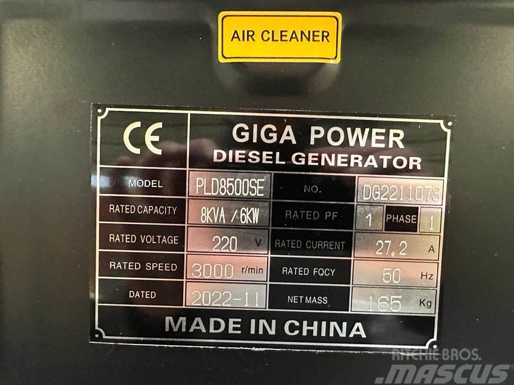  Giga power PLD8500SE 8kva Overige generatoren