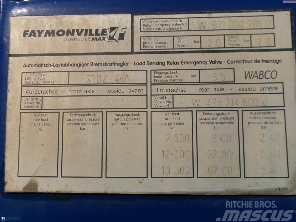 Faymonville 4-axle lowbed trailer 110t STBZ-4VA Diepladers