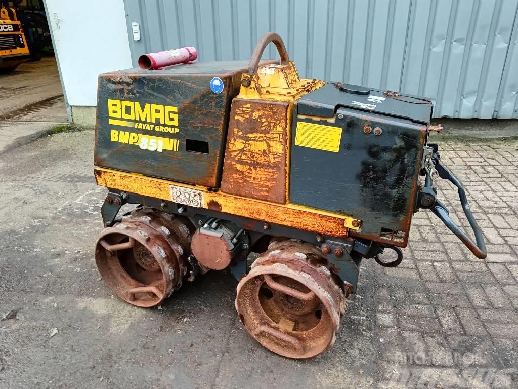Bomag BMP 851 remote controlled duo roller wals walz Duowalsen