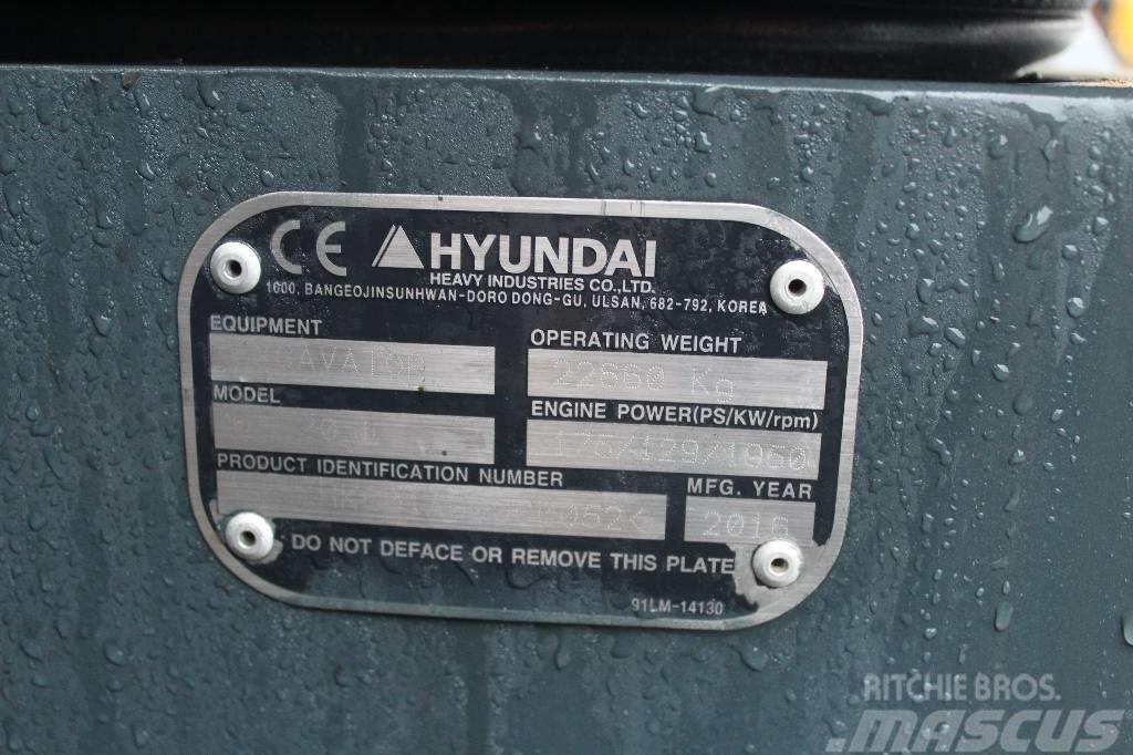 Hyundai HX 220 L / Pyörittäjä, Leica 3D, Rasvari, Lämmitin Rupsgraafmachines