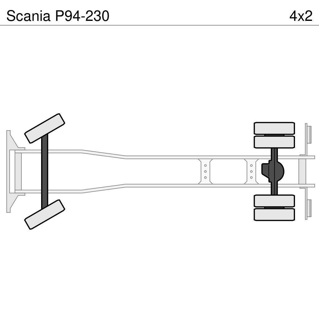 Scania P94-230 Bakwagens met gesloten opbouw